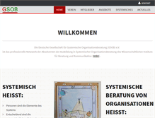 Tablet Screenshot of dgsob.de